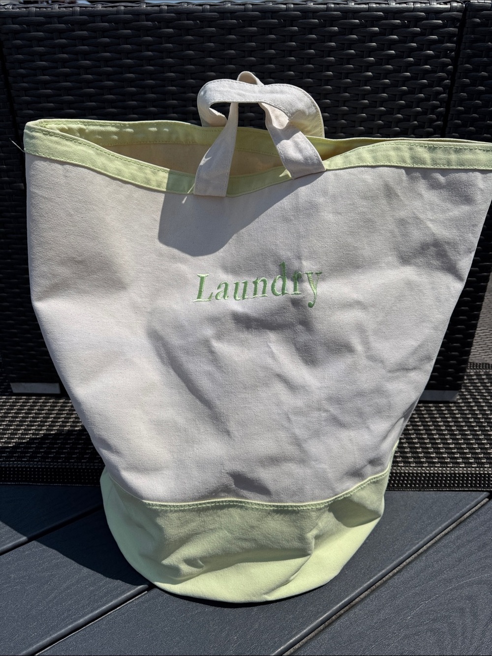 Pottery Barn Kids Medium Canvas Floor Tote (Excellent Condition)